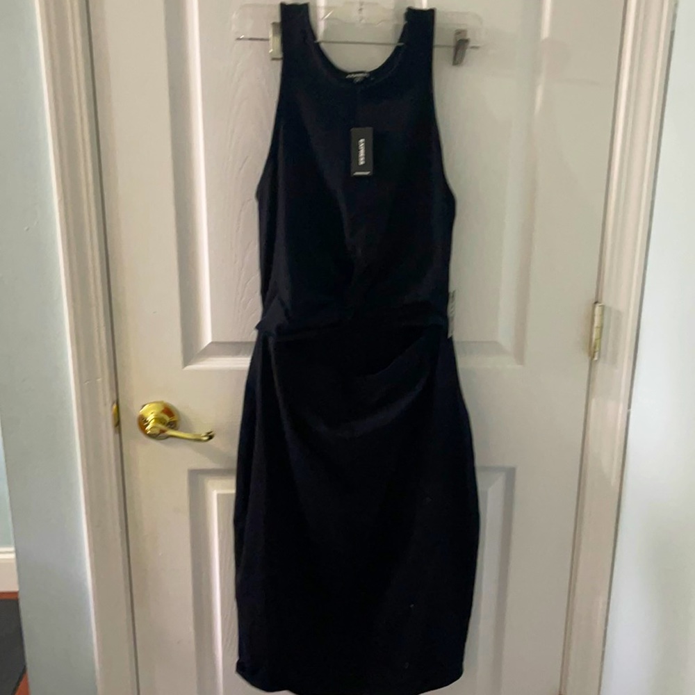 Express black large dress